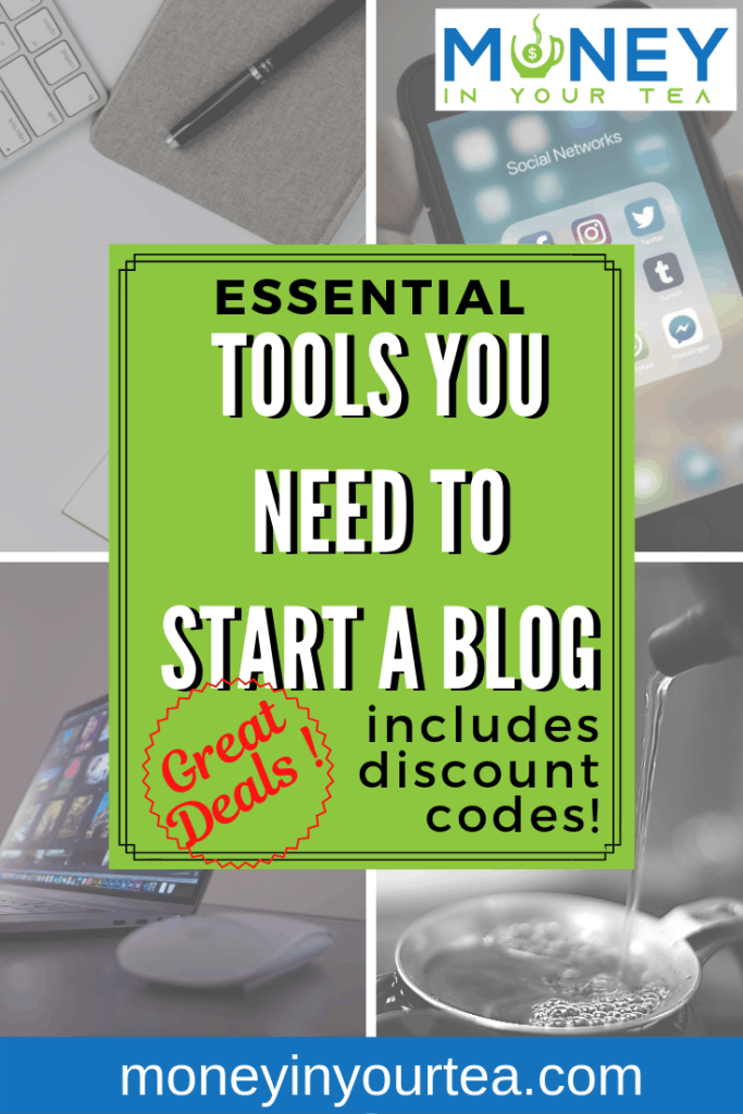 The 6 easy steps I used to start my money blog. Includes discount codes! #personalfinanceblog #personalfinance #discount #startablog #makemoney