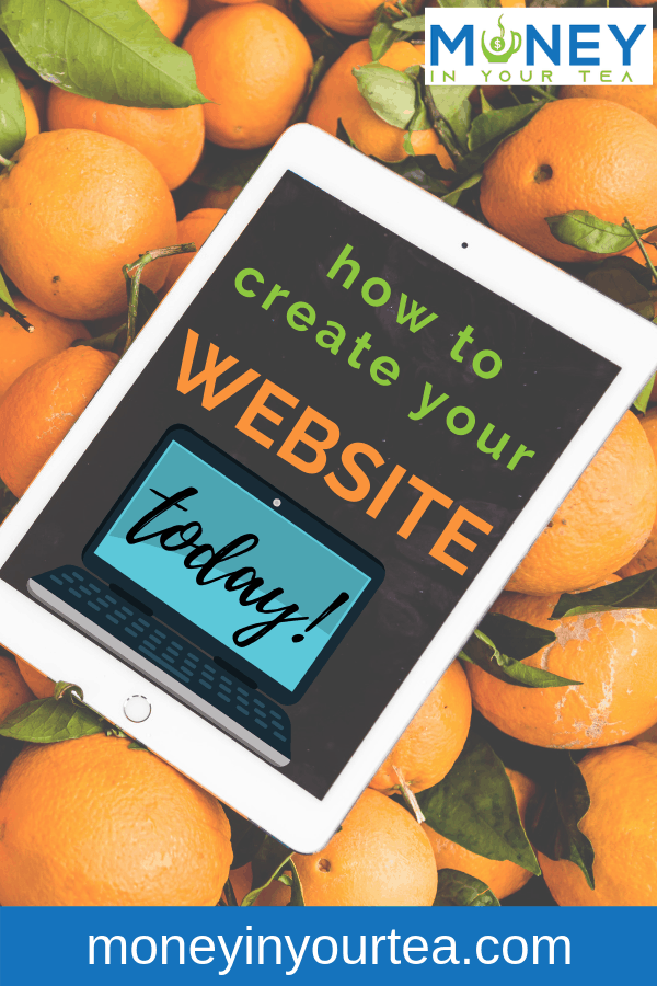 How to create your website today!