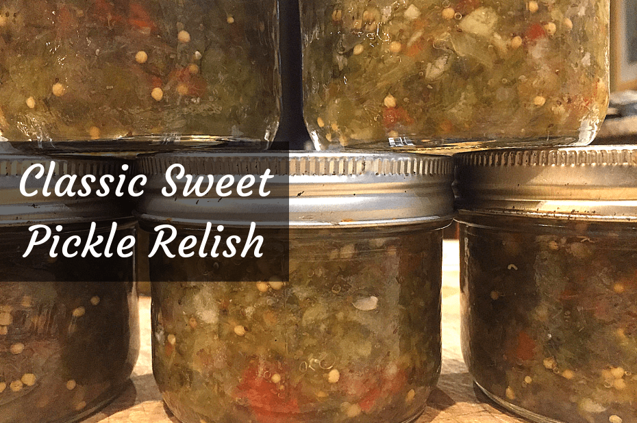 Recipe for Classic Sweet Pickle Relish