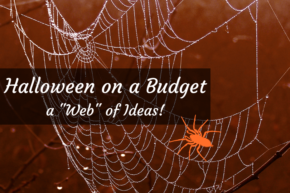 Halloween on a Budget, a "web" of ideas