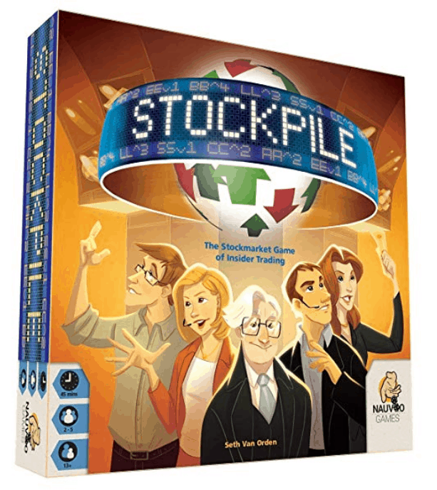 Stockpile, the stock market game of insider trading